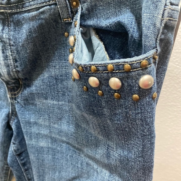 Women’s Baccini Jeans with Embellished Pocket Trim‎ Size 16 - Picture 2 of 4